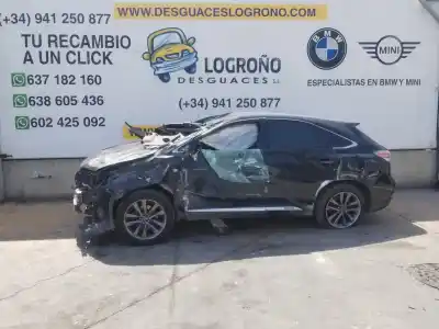 Veículo de Sucata lexus rx 3.5 v6 24v cat 249 cv / 183 kw do ano 2013 alimentado 2grfxe