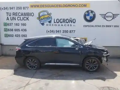 Veículo de Sucata lexus rx 3.5 v6 24v cat 249 cv / 183 kw do ano 2013 alimentado 2grfxe