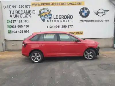 Scrapping Vehicle skoda rapid 1.2 tsi of the year 2016 powered cjzd