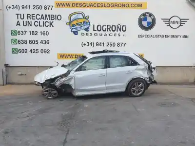 Scrapping Vehicle audi q3 (8ub, 8ug) 2.0 tdi of the year 2014 powered cfgc Scrapping Vehicle audi q3 (8ub, 8ug) 2.0 tdi of the year 2014 powered cfgc