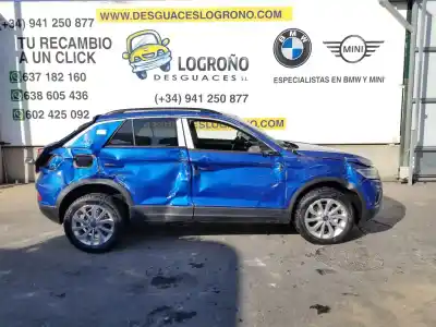 Veicolo di demolizione volkswagen troc 1.5 16v tsi act dell'anno 2023 alimentato dxdb