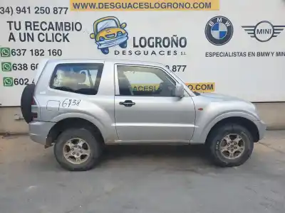 Scrapping Vehicle mitsubishi montero (v60/v70) 3.2 di-d avance of the year 2000 powered 4m41