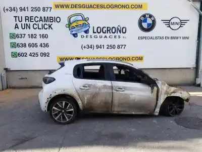 Véhicule à la ferraille peugeot 208 (p2) active de l'année 2020 alimenté hn05