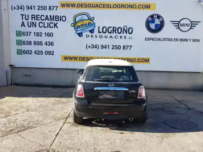 Veículo de Sucata mini mini (r56) 1.6 cooper d [1.6 ltr. - 82 kw diesel cat] do ano 2012 alimentado n47c16a