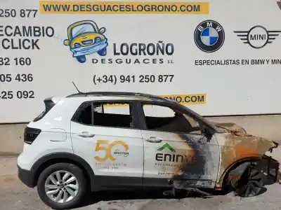 Veículo de Sucata volkswagen tcross c11 basis do ano 2023 alimentado dlac