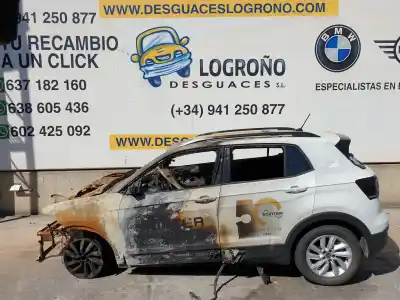 Veículo de Sucata volkswagen tcross c11 basis do ano 2023 alimentado dlac