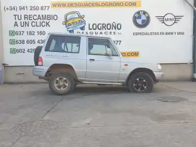 Veicolo di demolizione mitsubishi galloper (jk-01) 2.5 td intercooler dell'anno 2000 alimentato d4bh