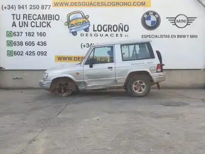 Veicolo di demolizione mitsubishi galloper (jk-01) 2.5 td intercooler dell'anno 2000 alimentato d4bh