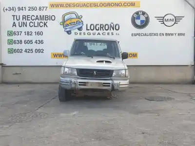 Veicolo di demolizione MITSUBISHI GALLOPER (JK-01) 2.5 TD INTERCOOLER dell'anno 2000 alimentato D4BH