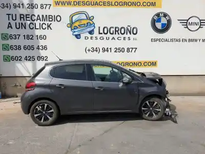 Veículo de Sucata peugeot 208 (p2) allure do ano 2019 alimentado yh01