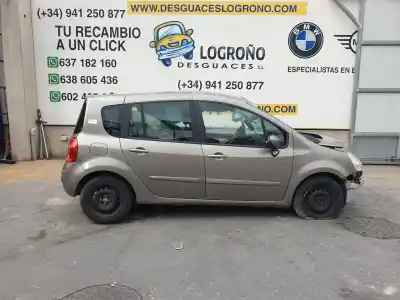 Scrapping Vehicle renault grand modus 1.6 16v of the year 2012 powered k4m801