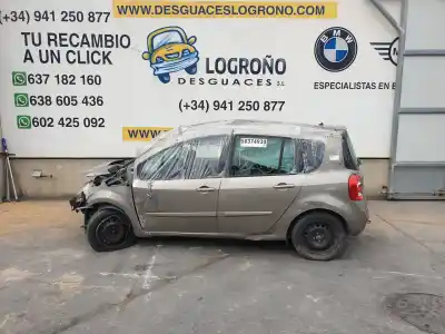 Scrapping Vehicle renault grand modus 1.6 16v of the year 2012 powered k4m801