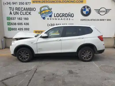 Scrapping Vehicle BMW                                                X3 (F25)                                                                                                                                                                                                                                                   SDRIVE 18 D                                                                                                                                                                                                                                                of the year 2015 powered B47D20A