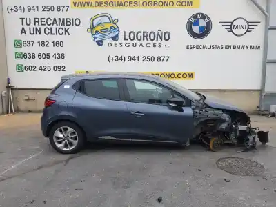Veículo de Sucata renault clio iv 0.9 do ano 2017 alimentado h4b408