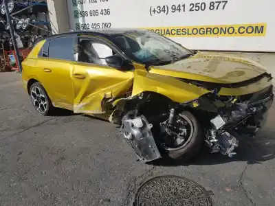 Scrapping Vehicle opel astra berlina 5p elegance of the year 2023 powered yhz