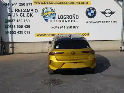 Scrapping Vehicle opel astra berlina 5p elegance of the year 2023 powered yhz