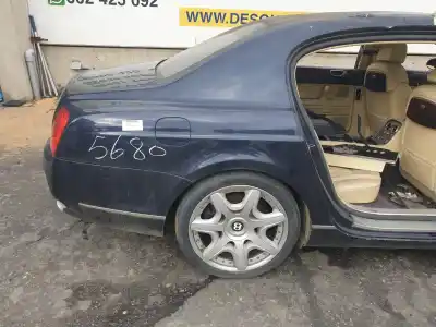 Scrapping Vehicle bentley continental flying spur 6.0 w12 48v biturbo of the year 2008 powered bwr