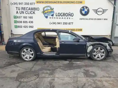 Утилизация автомобиля bentley continental flying spur 6.0 w12 48v biturbo года 2008 питание bwr