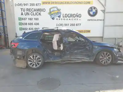 Veículo de Sucata skoda superb combi (3v5) sportline 4x4 do ano 2021 alimentado dtua
