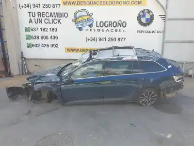 Veículo de Sucata skoda superb combi (3v5) sportline 4x4 do ano 2021 alimentado dtua