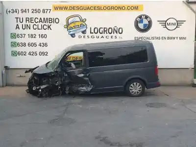 Veicolo di demolizione volkswagen t6 bus caravelle comfortline 4motion dell'anno 2016 alimentato cxgb