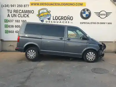 Veicolo di demolizione volkswagen t6 bus caravelle comfortline 4motion dell'anno 2016 alimentato cxgb