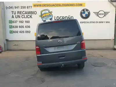 Veicolo di demolizione volkswagen t6 bus caravelle comfortline 4motion dell'anno 2016 alimentato cxgb