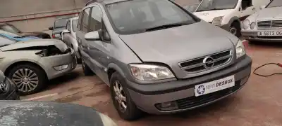 Scrapping Vehicle OPEL ZAFIRA A Blue Line of the year 2004 powered Y22DTR