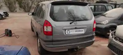 Scrapping Vehicle opel zafira a blue line of the year 2004 powered y22dtr