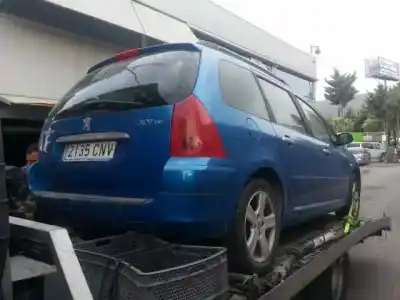 Утилизация автомобиля peugeot 307 break / sw (s1) 2.0 hdi fap cat года 2002 питание rhsdw10ated