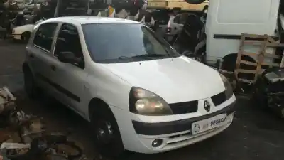 Утилизация автомобиля RENAULT CLIO II FASE II (B/CB0) Authentique года 2003 питание K9K700