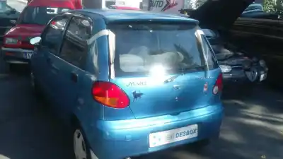 Scrapping Vehicle daewoo matiz 0.8 cat of the year 2000 powered f8cv