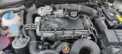 Veículo de Sucata seat leon (1p1) 1.9 tdi do ano 2009 alimentado bxf