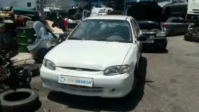 Scrapping Vehicle HYUNDAI ACCENT (X3) 1.3 12V CAT of the year 1998 powered G4EH