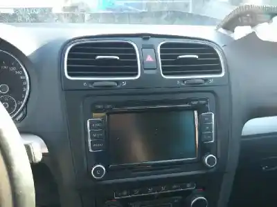 Sloopvoertuig volkswagen golf vi (5k1) sport van het jaar 2009 aangedreven cavd