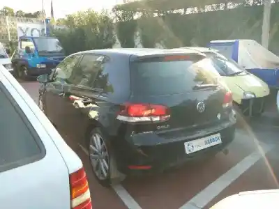 Sloopvoertuig volkswagen golf vi (5k1) sport van het jaar 2009 aangedreven cavd