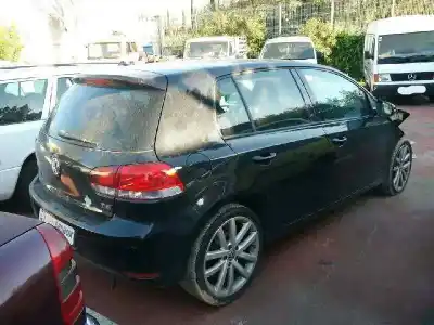 Sloopvoertuig volkswagen golf vi (5k1) sport van het jaar 2009 aangedreven cavd