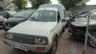 Scrapping Vehicle citroen c15 d of the year 2000 powered 161a