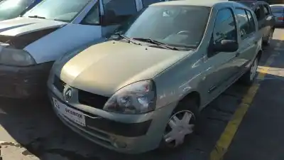Здавання транспортного засобу RENAULT CLIO II FASE II (B/CB0) 1.2 року 2003 потужний D7F720