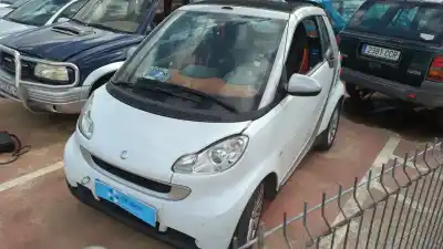 Veículo de Sucata smart cabrio fortwo cabrio mhd (52kw) (451.480) do ano 2008 alimentado 3b21