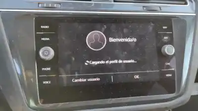 Sloopvoertuig volkswagen tiguan 1.9 tdi van het jaar 2021 aangedreven dtr