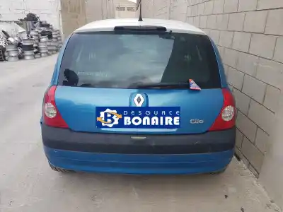Scrapping Vehicle renault clio ii fase ii (b/cb0) authentique of the year 2001 powered k4j c7