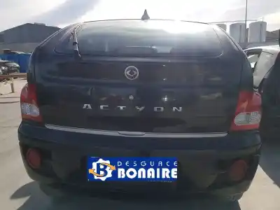 Scrapping Vehicle ssangyong actyon 200 xdi of the year 2008 powered d20dt