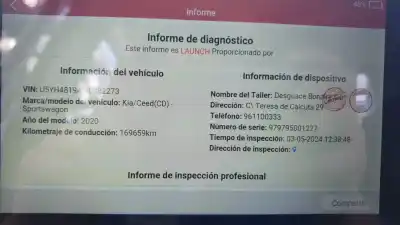 Утилизация автомобиля kia ceed (jd) 1.6 tech года 2021 питание d4fe