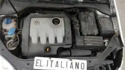 Veicolo di demolizione volkswagen golf v (1k1) (10.2003) bxe dell'anno 2007 alimentato bxe
