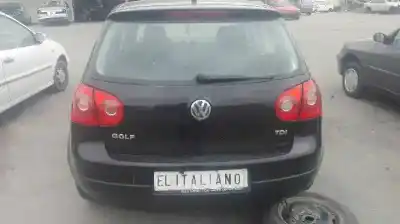 Veicolo di demolizione volkswagen golf v (1k1) (10.2003) bxe dell'anno 2007 alimentato bxe