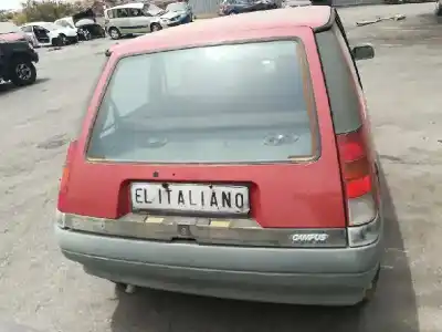 Veicolo di demolizione renault r 5 (b/c40) c1e752 dell'anno 1992 alimentato c1e752