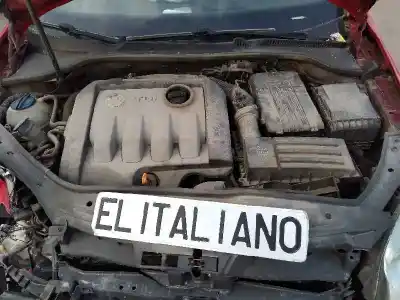 Hurda Aracı volkswagen golf v (1k1) (10.2003) bxe yılın 2007 güçlü bxe