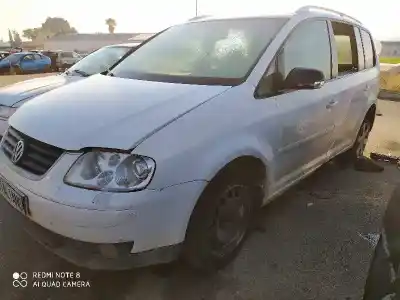 Sloopvoertuig volkswagen touran (1t1, 1t2) 2.0 tdi 16v van het jaar 2003 aangedreven bkd