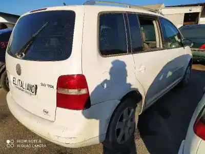 Sloopvoertuig volkswagen touran (1t1, 1t2) 2.0 tdi 16v van het jaar 2003 aangedreven bkd